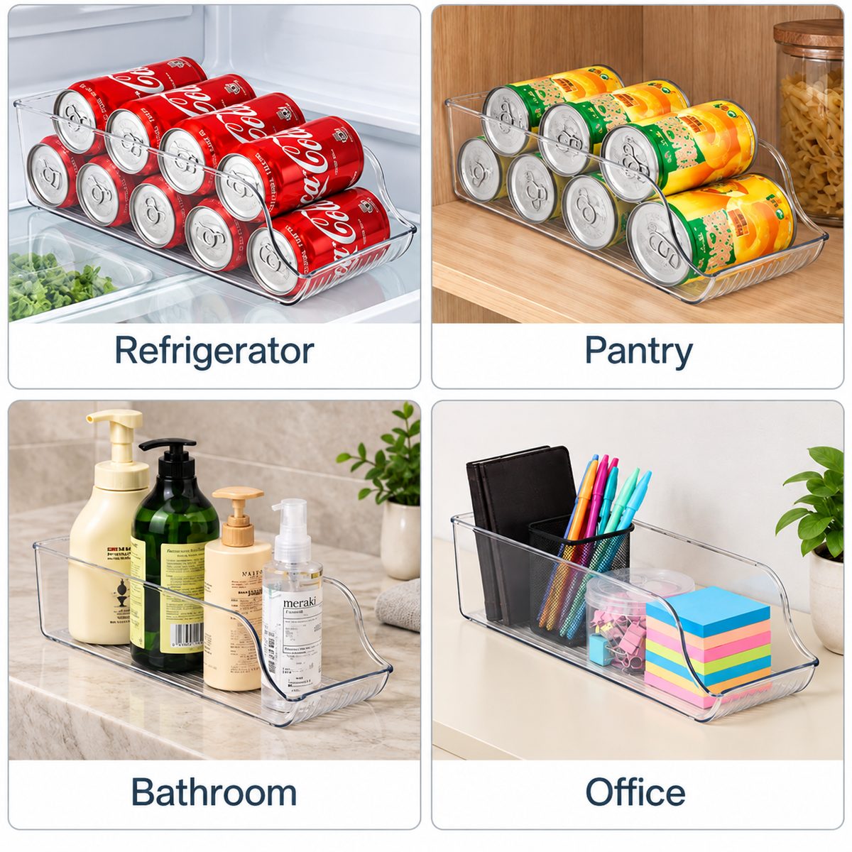 Stackable Fridge Can Organizer